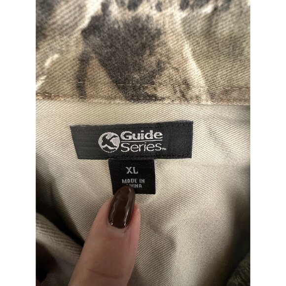 Gander Mountain Guide Series Real Tree Shirt Men XL Hunting Shooting Camo Khaki - Picture 7 of 12